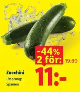 Lidl Zucchini erbjuda