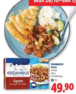 Lidl Eridanous Gyros erbjuda