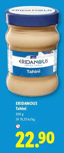 Lidl Eridanous tahini erbjuda