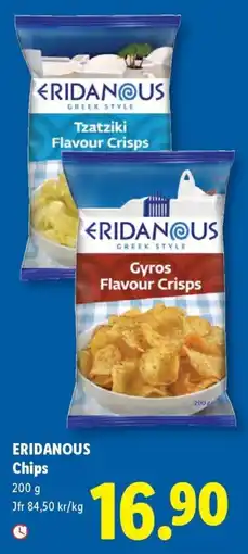 Lidl Eridanous chips erbjuda