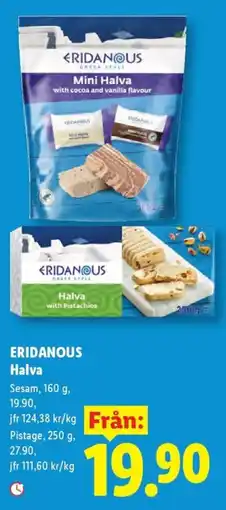 Lidl Eridanous Halva erbjuda
