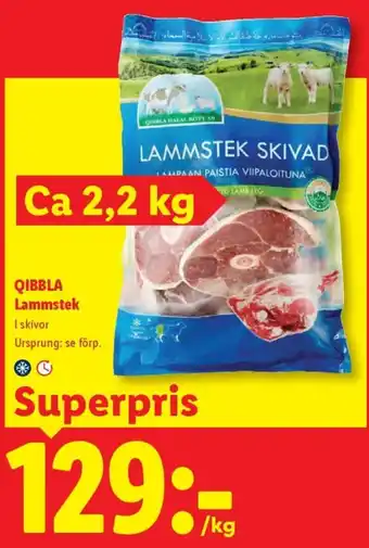 Qibbla lammstek