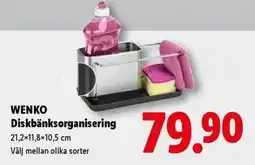 Lidl Wenko diskbänksorganisering erbjuda