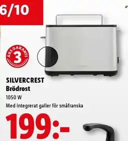 Lidl Silvercrest brödrost erbjuda