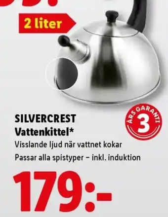 Silvercrest vattenkittel