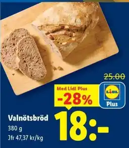 Lidl Lidl Valnötsbröd erbjuda