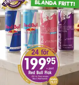 EKO Red Bull Flak erbjuda