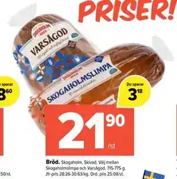 Coop Extra Bröd erbjuda