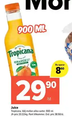 Coop Extra Juice erbjuda