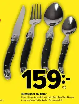 Coop Extra Bestickset 16-delar erbjuda