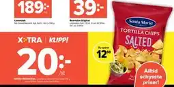 Coop Extra Tortilla-/Nachochips erbjuda