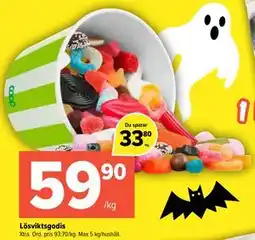 Coop Extra Lösviktsgodis erbjuda