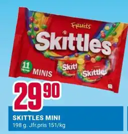 ÖoB SKITTLES MINI erbjuda