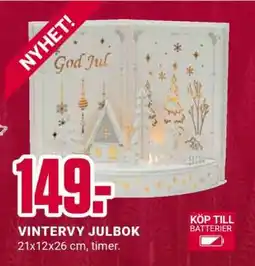 ÖoB VINTERVY JULBOK erbjuda