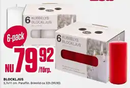 ÖoB Blockljus erbjuda