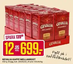 ÖoB Gevalia Kaffe Mellanrost erbjuda
