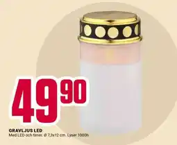 ÖoB GRAVLJUS LED erbjuda
