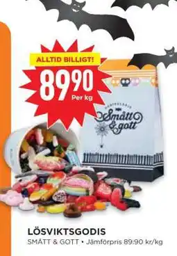 Willys Lösviktsgodis erbjuda