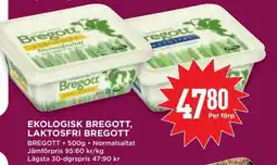 Willys Ekologisk Bregott, Laktosfri Bregott erbjuda
