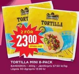 Willys Tortilla Mini 8-Pack erbjuda