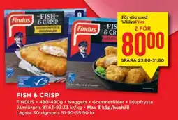 Willys FISH & CRISP erbjuda