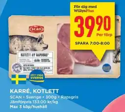 Willys Karré, Kotlett erbjuda