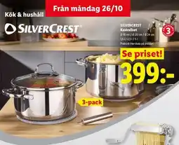 Lidl SILVERCREST Kastrullset erbjuda