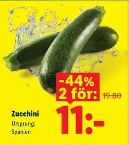 Lidl Zucchini erbjuda