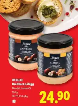 Lidl DELUXE Bredbart pålägg erbjuda