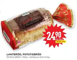 Willys Lantbröd, Potatisbröd erbjuda
