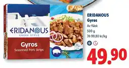 Lidl ERIDANOUS Gyros erbjuda
