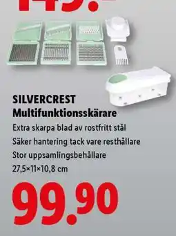 Lidl Silvercrest Multifunktionsskärare erbjuda