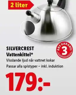 Lidl SILVERCREST Vattenkittel erbjuda