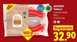 Lidl MATRIKET Falukorv erbjuda