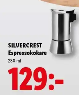 Lidl SILVERCREST Espressokokare erbjuda
