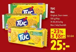 Lidl TUC KEX erbjuda