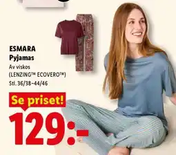 Lidl ESMARA Pyjamas erbjuda