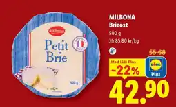 Lidl MILBONA Brieost erbjuda
