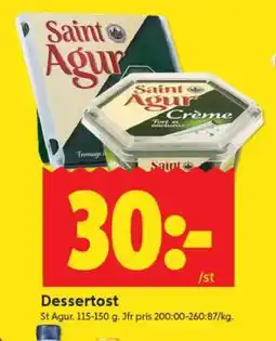 ICA Supermarket DESSERTOST erbjuda