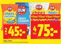 ICA Supermarket Chips, Cheez erbjuda