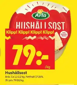 ICA Supermarket Hushållsost erbjuda