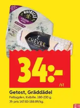 ICA Supermarket GETOST, GRÄDDÄDEL erbjuda
