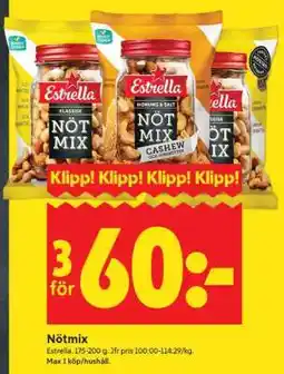 ICA Supermarket Nötmix erbjuda