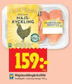 ICA Supermarket Majskycklingbröstfilé erbjuda