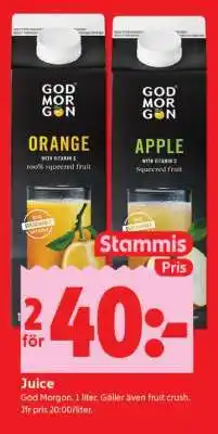 ICA Supermarket JUICE erbjuda