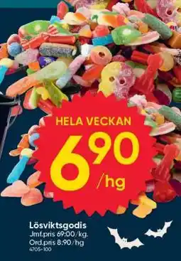 DollarStore Lösviktsgodis erbjuda