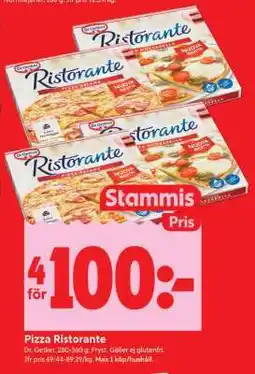 ICA Supermarket Pizza Ristorante erbjuda