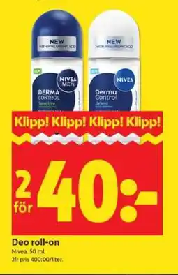 ICA Supermarket DEO ROLL-ON erbjuda