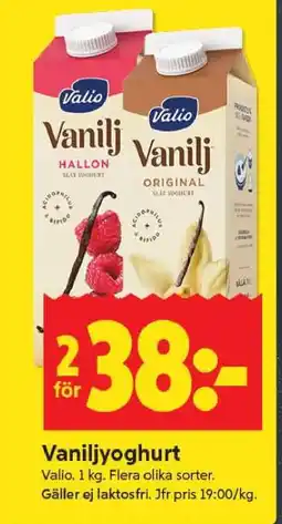 ICA Supermarket Vaniljyoghurt erbjuda