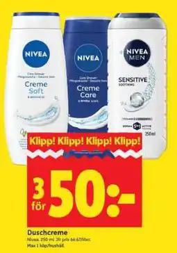 ICA Supermarket Duschcreme erbjuda
